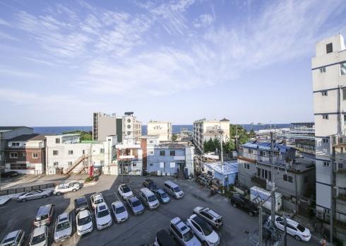 Lighthouse Beach Motel Sokcho Eksteriør bilde